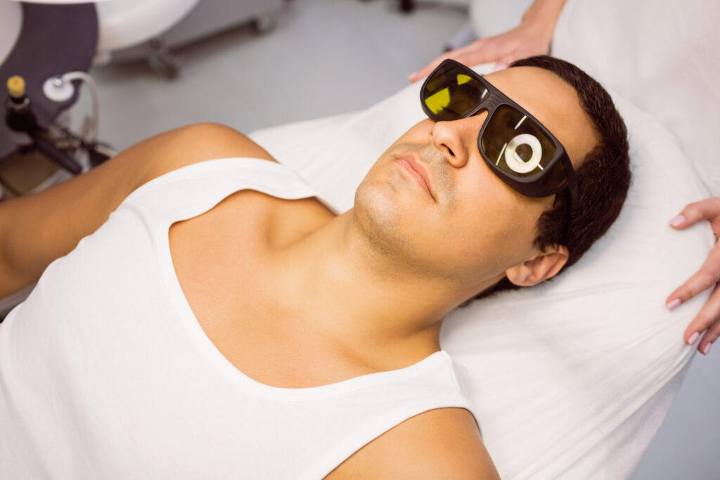 depilação a laser masculina íntima riscos